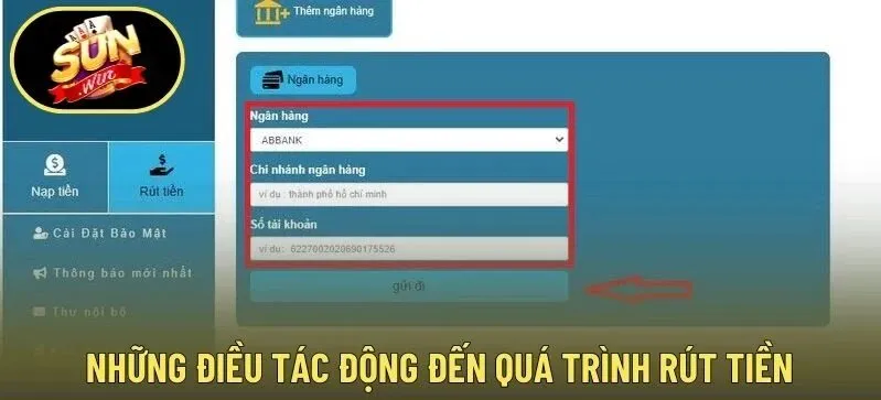 Những nguyên nhân khiến rút tiền Sunwin thất bại